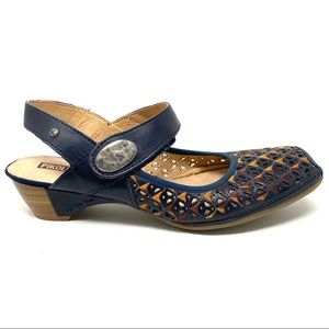 Pikolinos 849-5618 Gandia leather Mary Jane shoes